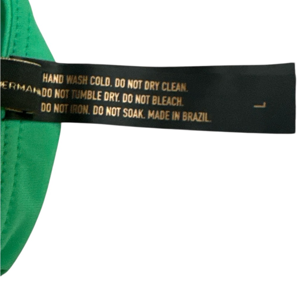 VIX PAULA HERMANNY NWT Chic Green Bikini Bottom - Picture 6 of 8